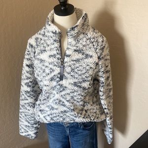 Cozy Sherpa Pullover!